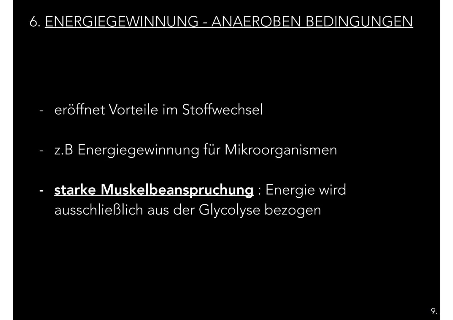 GLYCOLYSE
EIN TEILPROZESS DER ZELLATMUNG
شاہد GLIEDERUNG
1. Allgemeine Informationen
2. Hintergrund
7. Bausteine - Zellmaterial
6. Energiege