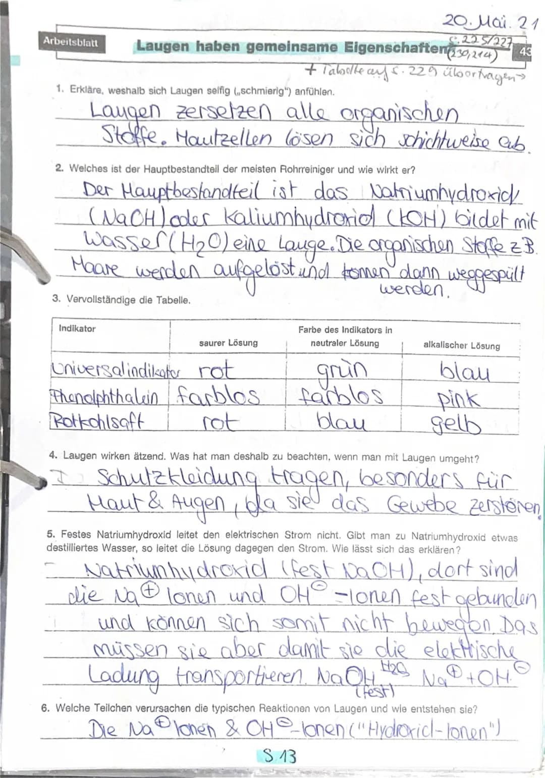 Laugen: Eigenschaften, Beispiele und Verwendung