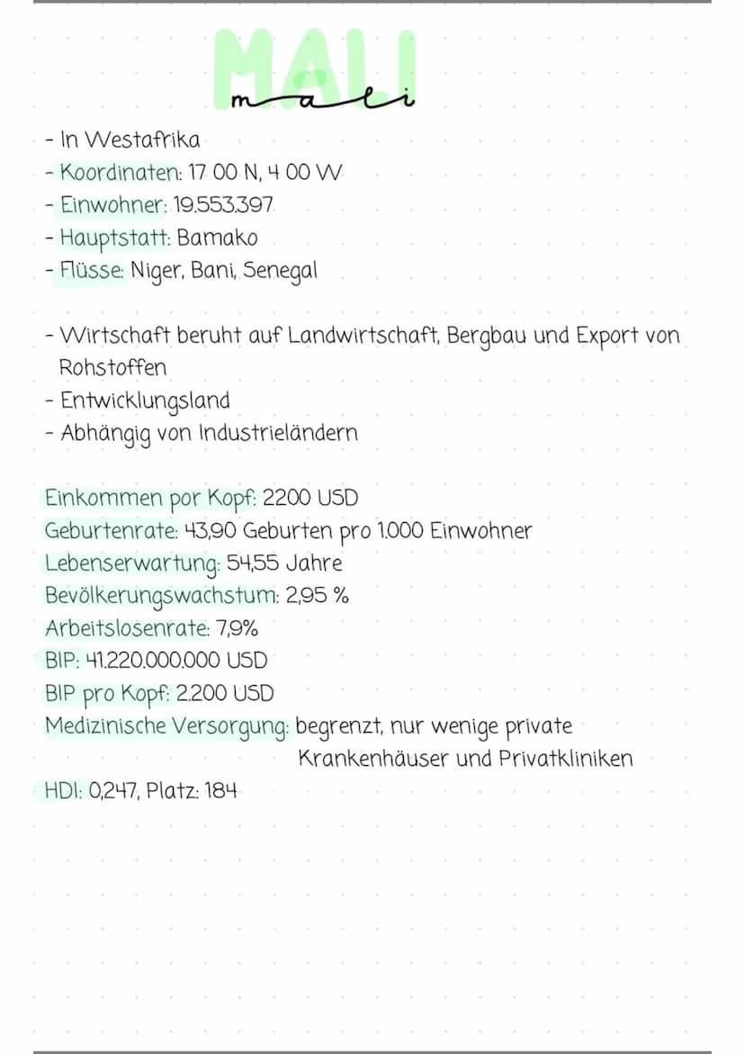 WAS IST EIN ENTWICKLUNGSLAND ?
* Länder mit niedriger Entwicklung (Enzwicklungsrückstand)
* Sehr Armes Land, was sich noch besser entwickeln