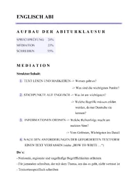 Know Englisch Lernzettel Abitur 2022 thumbnail