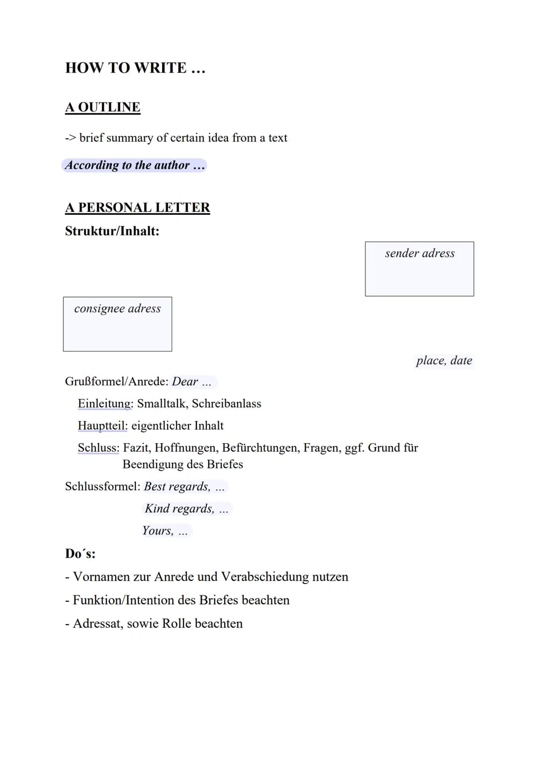 ENGLISCH ABI
AUFBAU DER ABITURKLAUSUR
SPRECHPRÜFUNG 20%
25%
55%
MEDIATION
SCHREIBEN
MEDIATION
Struktur/Inhalt:
1. TEXT LESEN UND MARKIEREN -