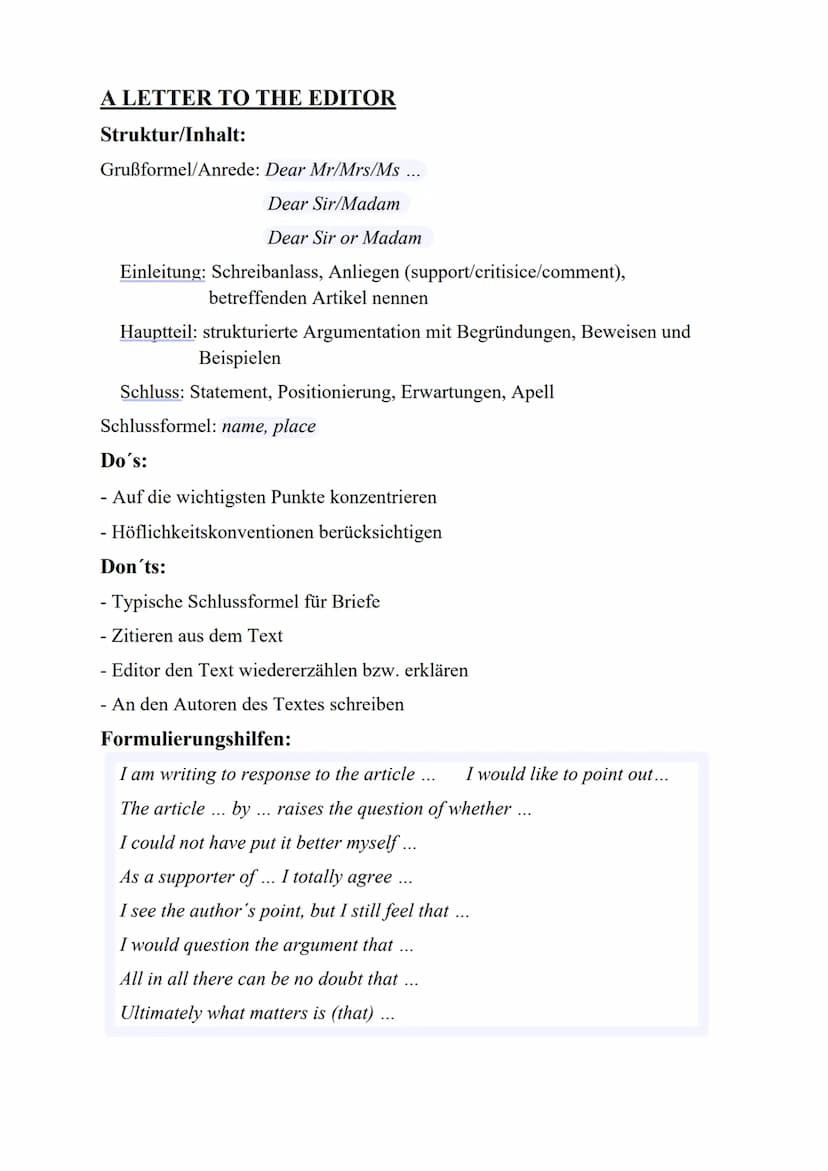 ENGLISCH ABI
AUFBAU DER ABITURKLAUSUR
SPRECHPRÜFUNG 20%
25%
55%
MEDIATION
SCHREIBEN
MEDIATION
Struktur/Inhalt:
1. TEXT LESEN UND MARKIEREN -