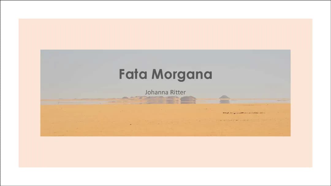 Fata Morgana für Kinder: Einfach erklärt mit Beispielen und Bildern