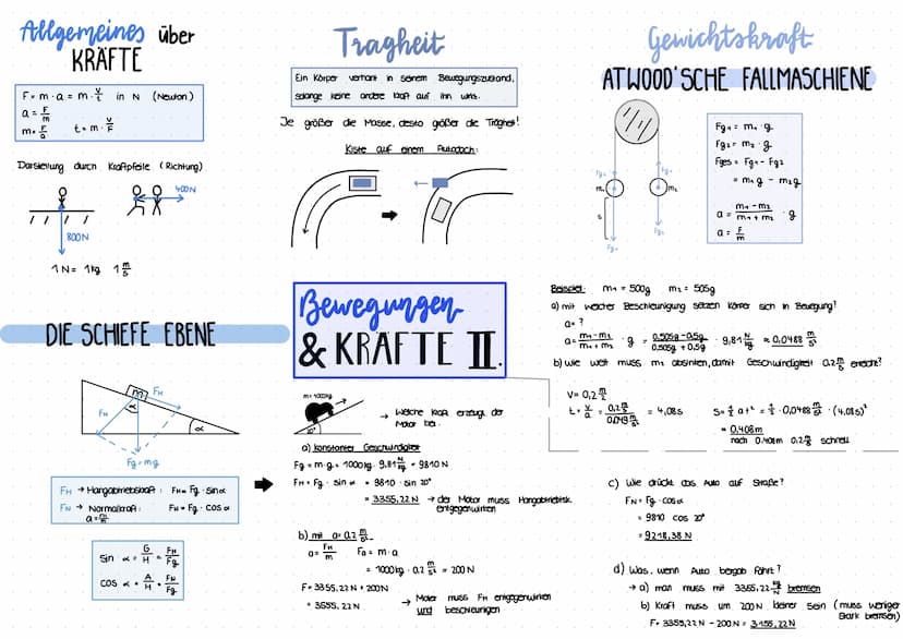<h2 id="arbeitsblattphysikalischekrfteundbewegungen">Arbeitsblatt: Physikalische Kräfte und Bewegungen</h2>
<p>In der Physik gibt es verschi