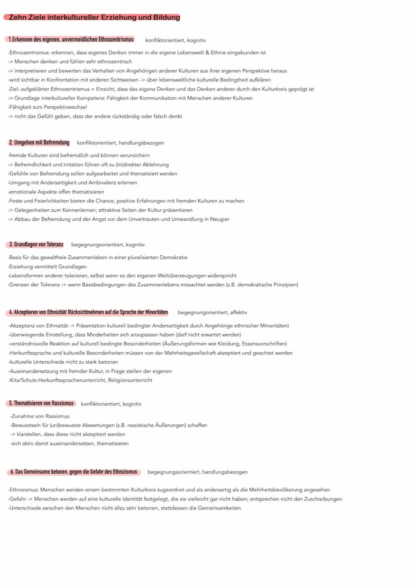 Nicke
Interkulturelle Erziehung und Bildung
-Die erforderlichen Kompetenzen für einen konstruktiven Umgang mit Menschen, die eine unterschie