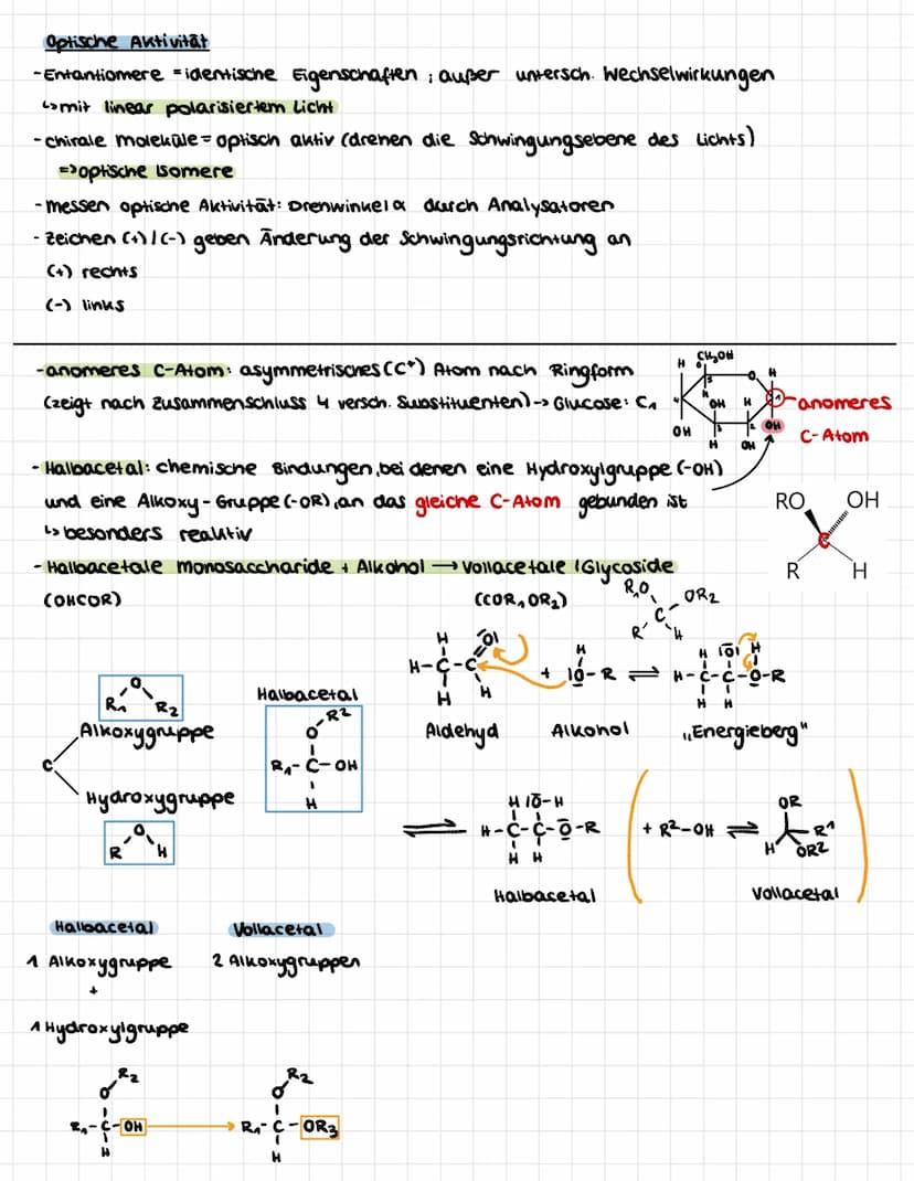 • Monosaccharide (Einfachzucker)
• Disaccharide (Zweifachzucker)
• Polysaccharide (Mehrfachzucker)
Aldose
1. Monosaccharide
Man unterscheide