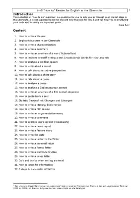Know How to Reader - Englisch Oberstufe thumbnail