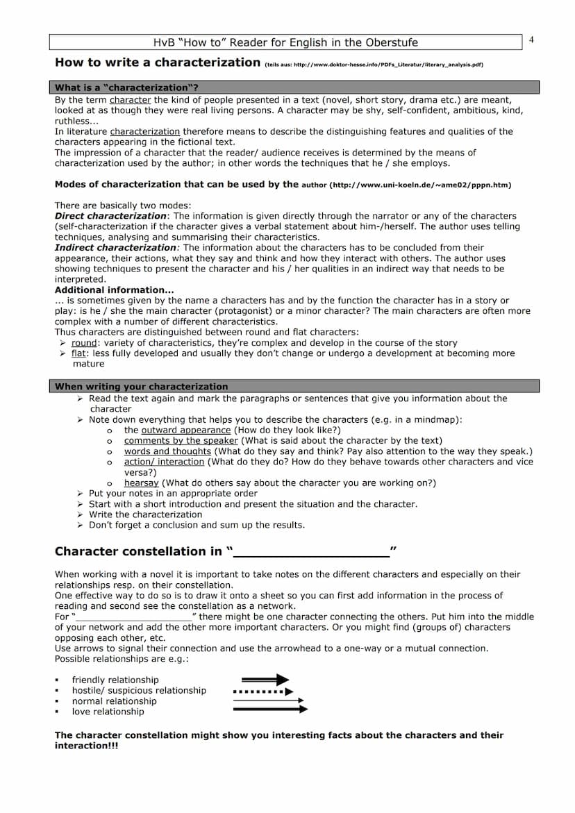 HvB "How to" Reader for English in the Oberstufe
Introduction
This collection of "How to do" materials is a guideline for you to help you go