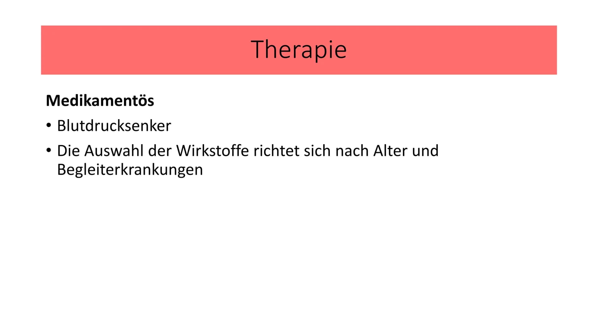 Bluthochdruck
Biologie / Klasse / Name / Datum Allgemein
• ,,arterille Hypertonie"
Der Blutdruck des arteriellen Gefäßsystems ist chronisch 