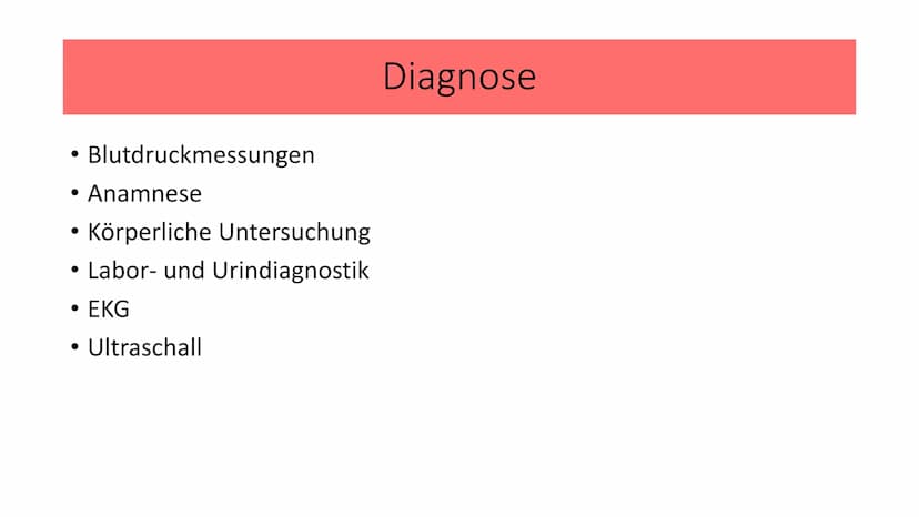 Bluthochdruck
Biologie / Klasse / Name / Datum Allgemein
• ,,arterille Hypertonie"
Der Blutdruck des arteriellen Gefäßsystems ist chronisch 