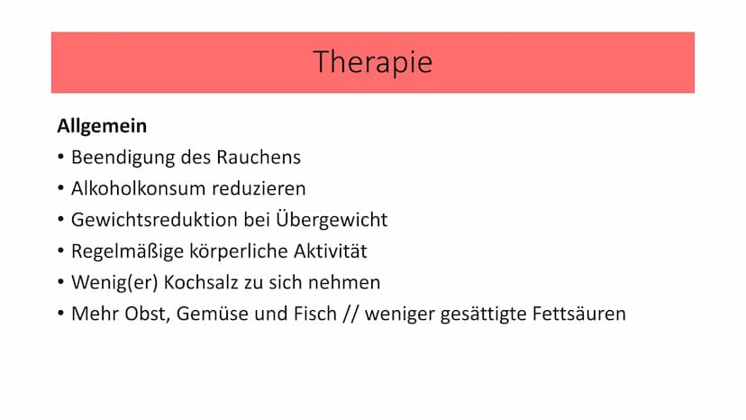 Bluthochdruck
Biologie / Klasse / Name / Datum Allgemein
• ,,arterille Hypertonie"
Der Blutdruck des arteriellen Gefäßsystems ist chronisch 