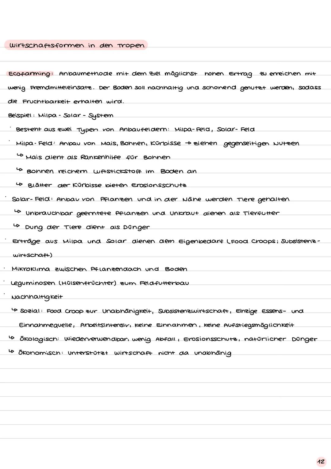  1. Erdkunde LK-Klausur zu Landwirtschaft in den Tropen.
1. Aufgabe - NRA
Anleitung NRA S. 3
Tropen / Regenwald Übersicht S.4
2. Aufgabe - A