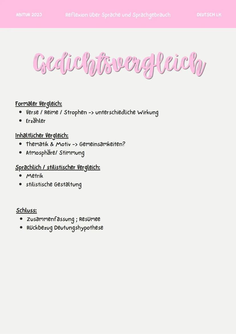 DEUTSCH
ABITUR
2023 ABITUR 2023
INHALT
textbezogen:
Reflexion über Sprache und Sprachgebrauch
nowe
HOW TO.....
• Interpretation literarische