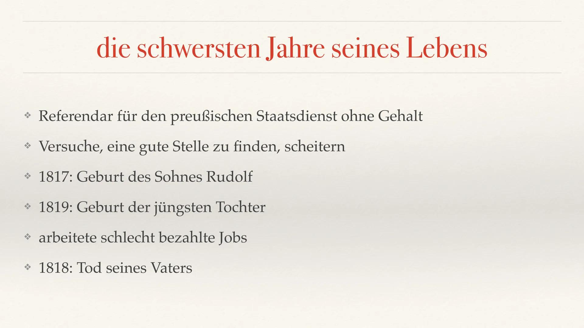 Joseph von Eichendorff
for this in fighting Eichendorff
→ sehr bedeutender Schriftsteller
→ bekannt für seine Gedichte
* Merkmale: Volkslied