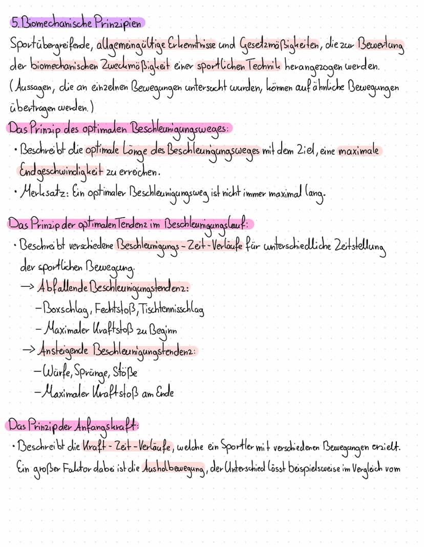 Sport
Lernzettel
# Sport Lernzettel
Themen:
1. Warum Bewegungsanalyse? (Buch Seite 3.6)
2. Qualitative Bewegungsmerkmale (Buch Seite 40- 4.4