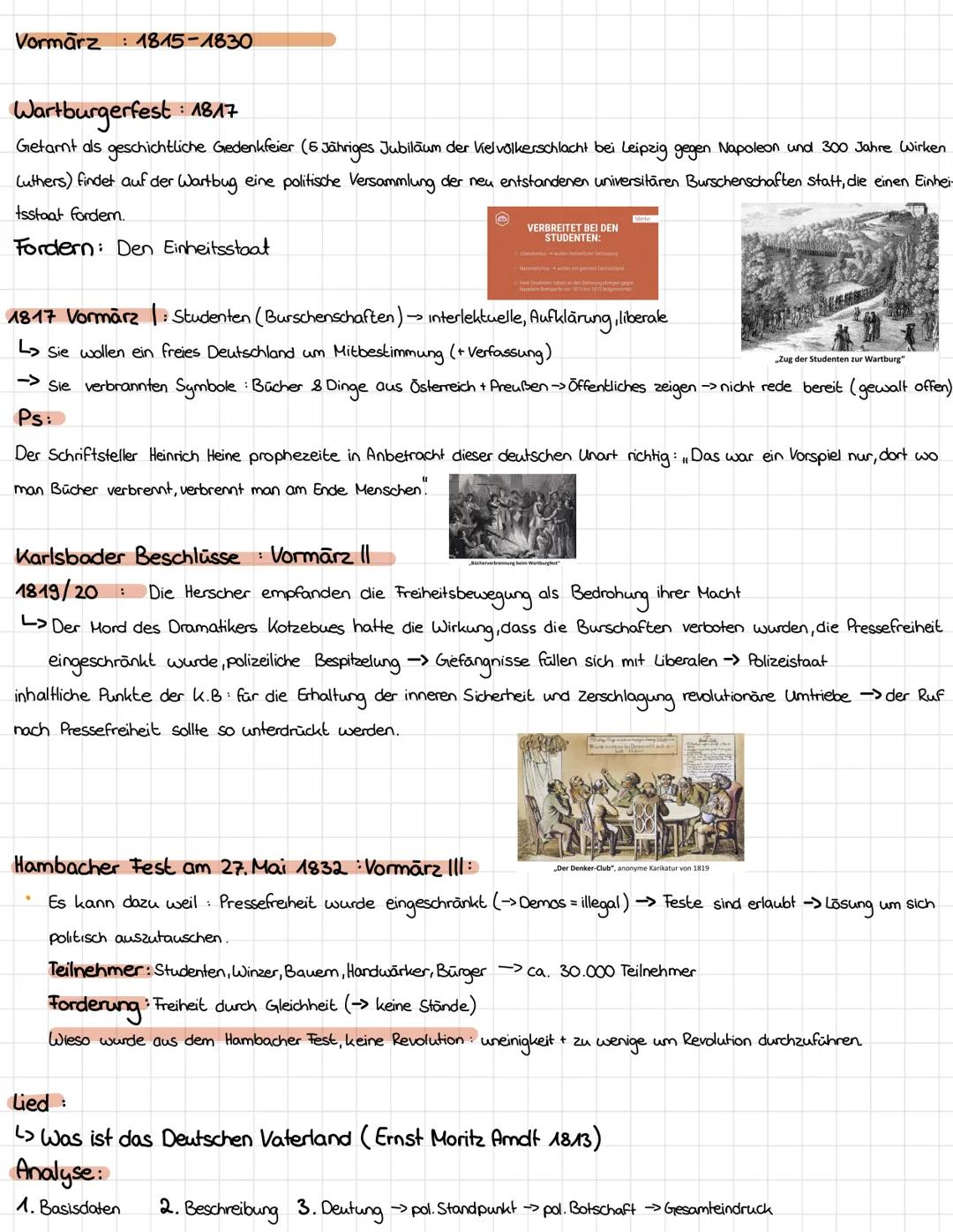 # Der Wiener Kongress
Vormārz: 1815-1830
> 1815 = 19 Jahrhundert => Nach Napoleons Niederlage

Nach der Niederlage des napoleonischen Frankr