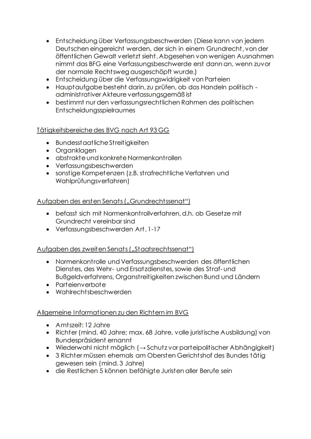 Handout Bundesverfassungsgericht
Bundesverfassungsgericht, was ist das?
Höchstes Gericht in Deutschland
1951 gegründet in Karlsruhe
Gericht 