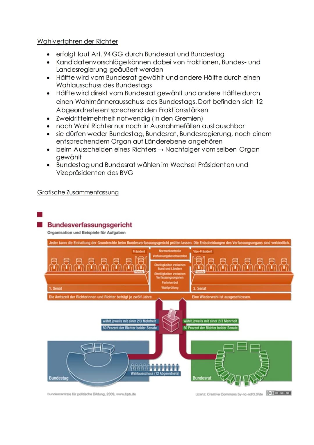 Handout Bundesverfassungsgericht
Bundesverfassungsgericht, was ist das?
Höchstes Gericht in Deutschland
1951 gegründet in Karlsruhe
Gericht 