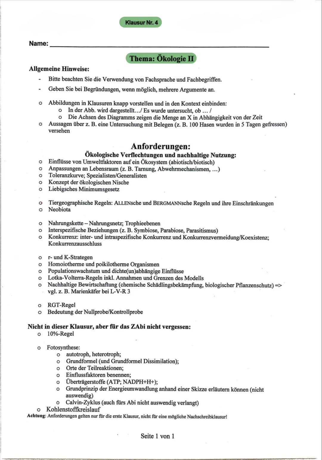  Operator
ableiten
analysieren
angeben
anwenden
auswerten
begründen
benennen
berechnen /
bestimmen
beschreiben
beurteilen
bewerten
darstelle