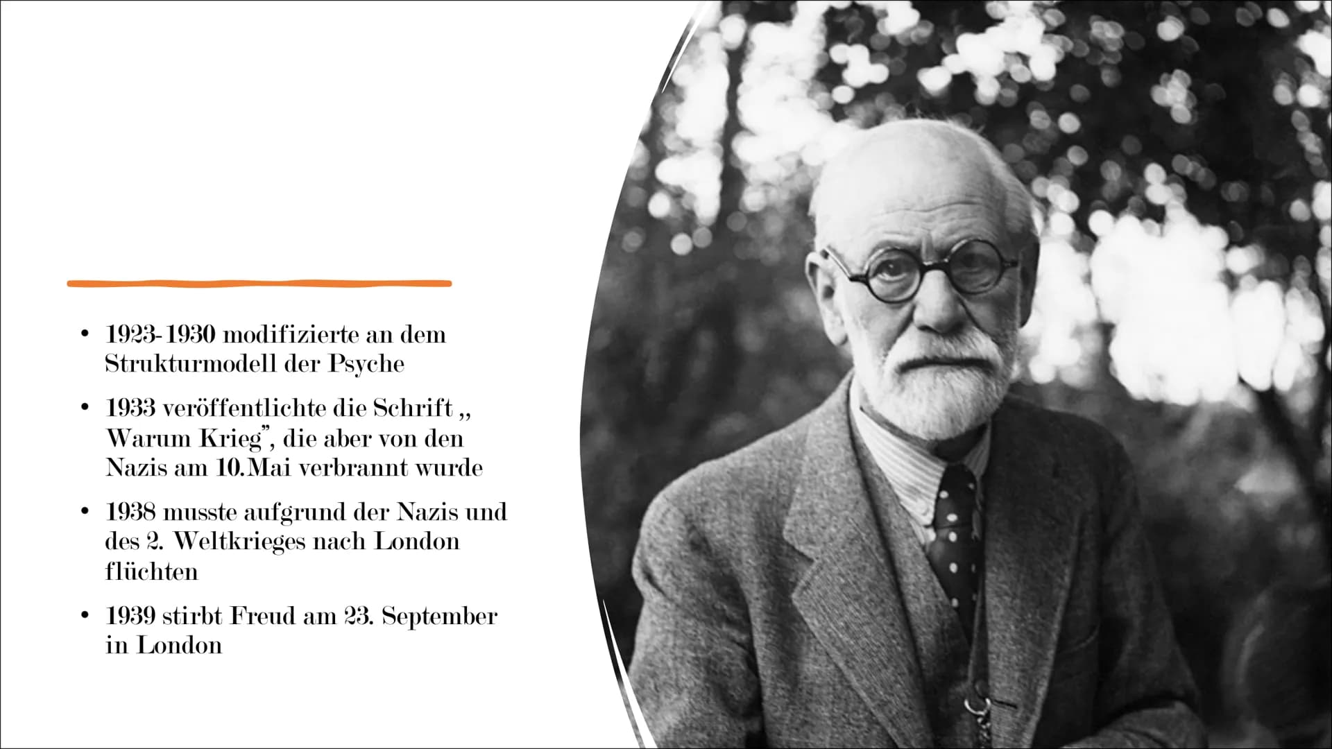 Sigmund Freud –
Religionskritik
Lena, Hosna, Johanna und Leonie Inhalt
• Wer ist Sigmund Freud?
●
●
●
Religion als Neurose
Inwiefern kritisi