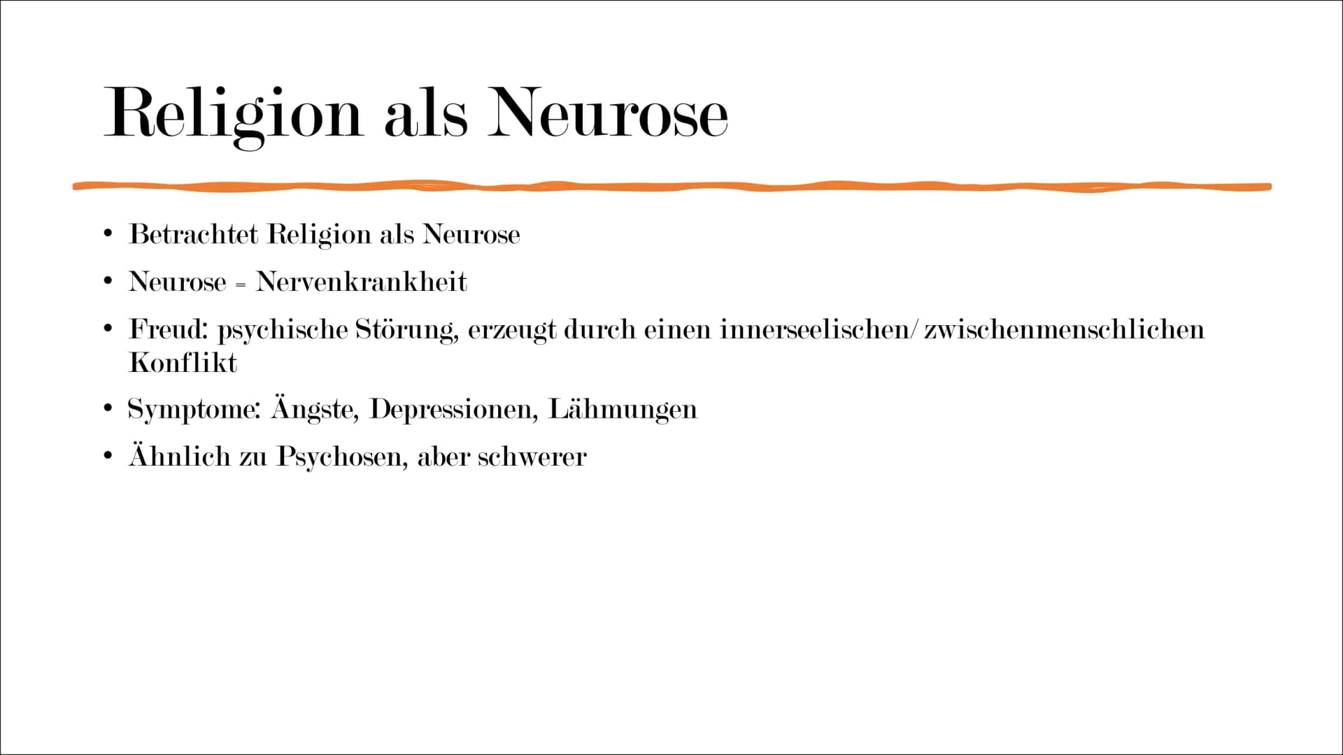 Sigmund Freud –
Religionskritik
Lena, Hosna, Johanna und Leonie Inhalt
• Wer ist Sigmund Freud?
●
●
●
Religion als Neurose
Inwiefern kritisi