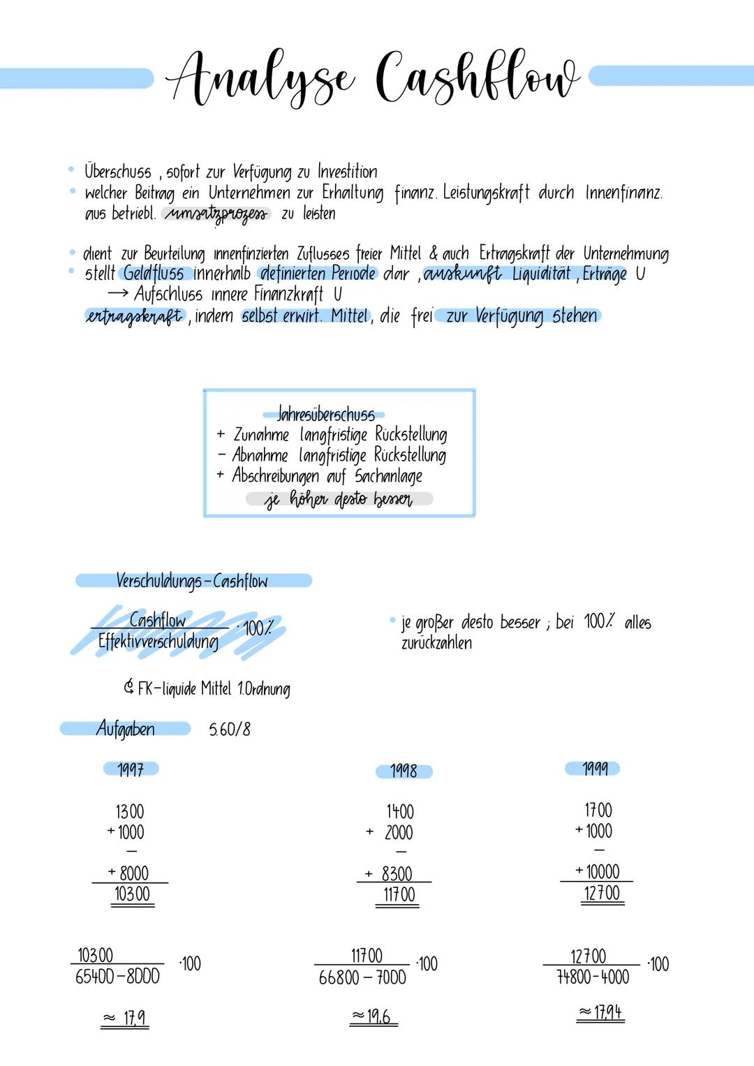 ●
•
Bilanzierung und Bewertung
Zweck
handelsrechtlicher Jahresabschluss
Bilanz festgehalten wie Vermögenswerte zusammengesetzt und woher ein