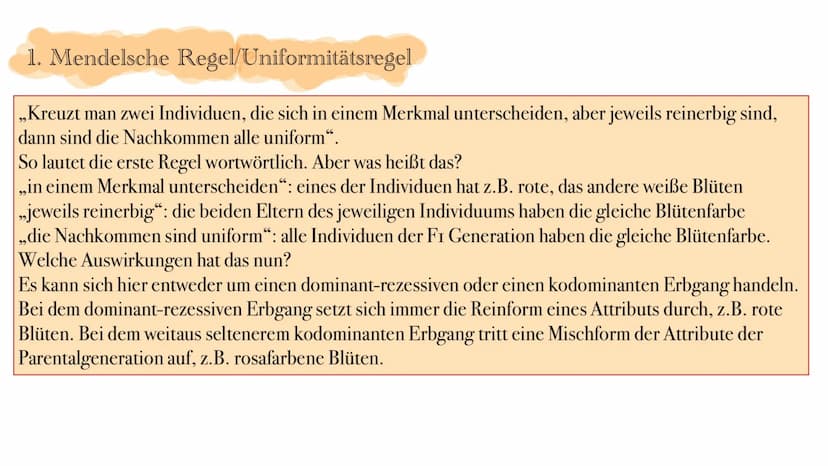 Gregor Mendel und die
Mendelschen Regeln
Grundlage der klassischen Genetik Gregor Johann Mendel
Mendel (1822-1884) war ein Augustiner Mönch 