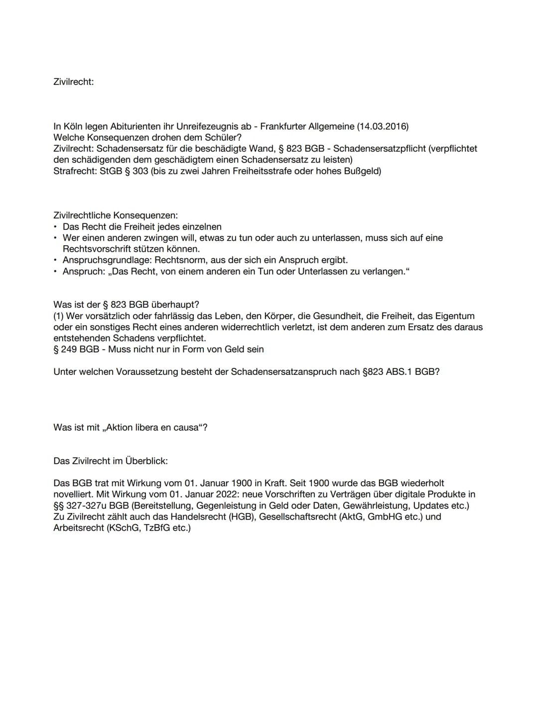 Einführung in die Rechtswissenschaft:
Was ist Recht?
Jean Jaques Rousseau (1762) -> ,,Vom Gesellschaftsvertrag oder Prinzipien des politisch