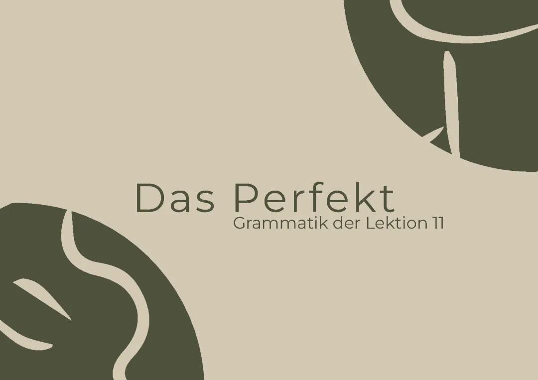 -v-, -u-, -s-Perfekt Latein 