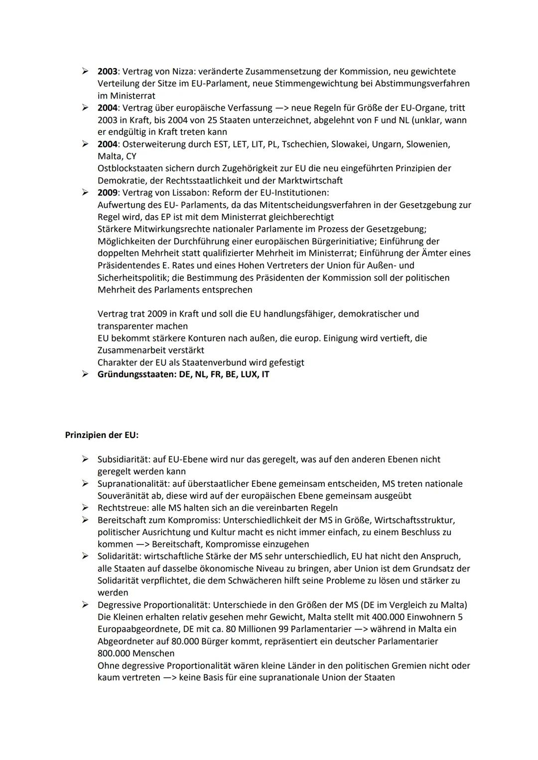 Europäische Union
EU im Überblick
Besteht aus 27 Mitgliedsstaaten
➤ Ist kein eigener Staat, da sie keine eigene Verfassung hat
Nahezu eine e