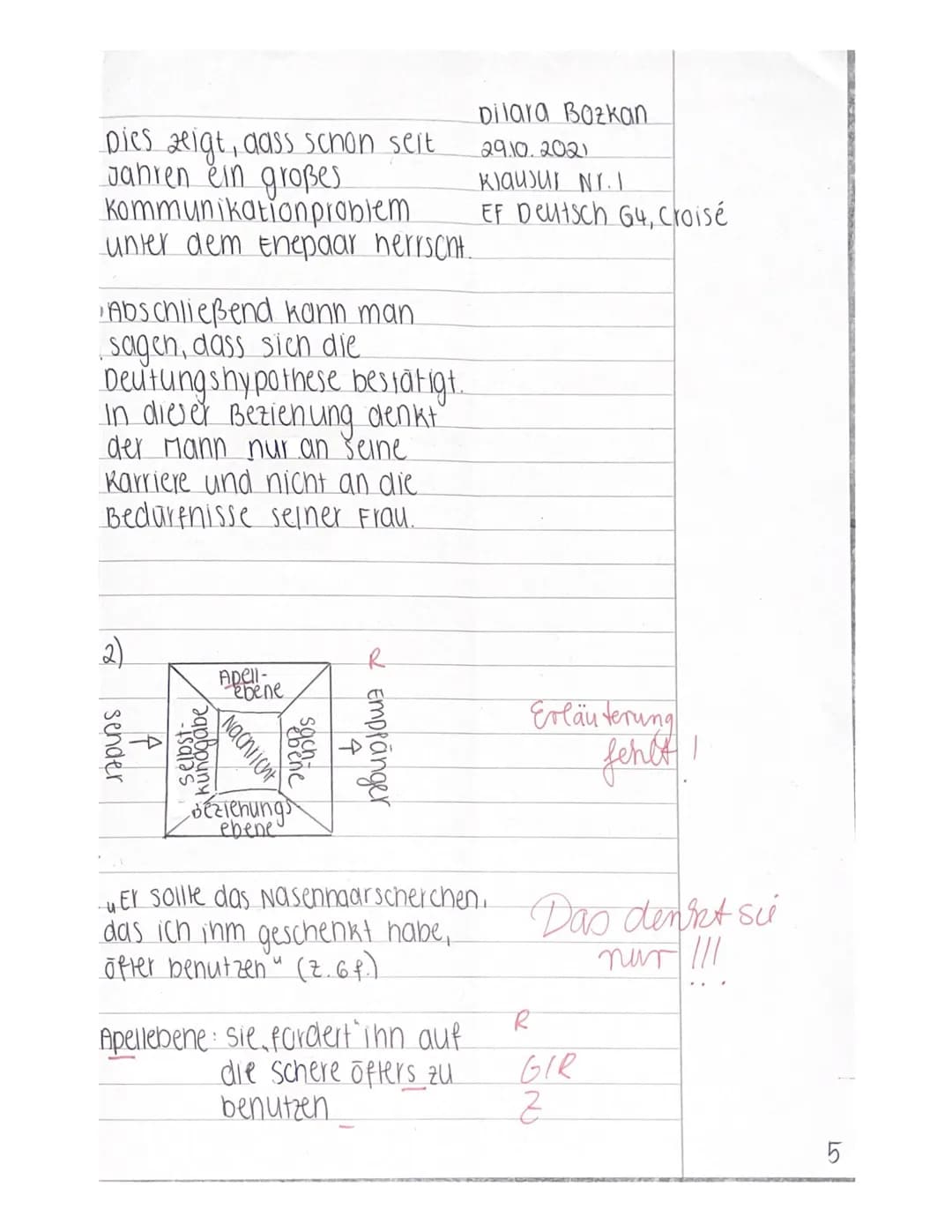 D
Dilara Bozkan
In der kurzgeschichte, Weidmanns 29.10.2021
Nachtgespräche von Martin
Suler, veröffentlicht " 2002
geht es um ein Ehepaar, d