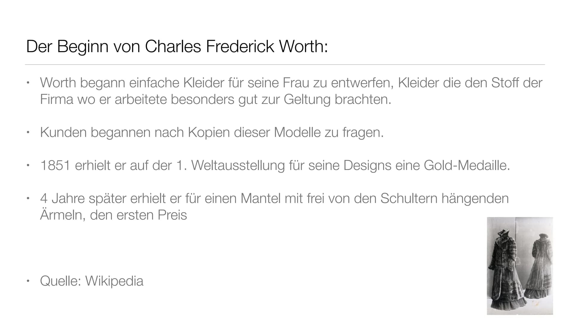 Mode und ihre Entstehung in Frankreich
es
adieux).
1 Mode und ihre Entstehung in Frankreich
es
adieux).
1 Darum wird es gehen:
●
●
●
●
●
Cha