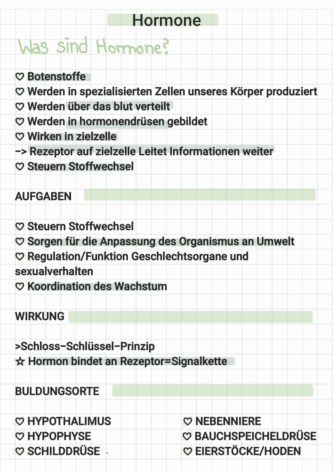 # Hormone

Was sind Hormone?

♡ Botenstoffe

♡ Werden in spezialisierten Zellen unseres Körper produziert

♡ Werden über das blut verteilt

