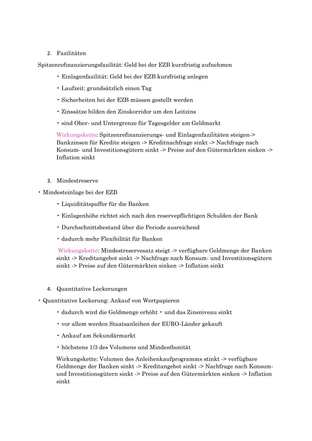 Deflation: Entstehung, Ursachen und Folgen
Preise sinken -> Nachfrage steigt -> Unternehmen erwarten weitere
Nachfragesteigerung und weiten 