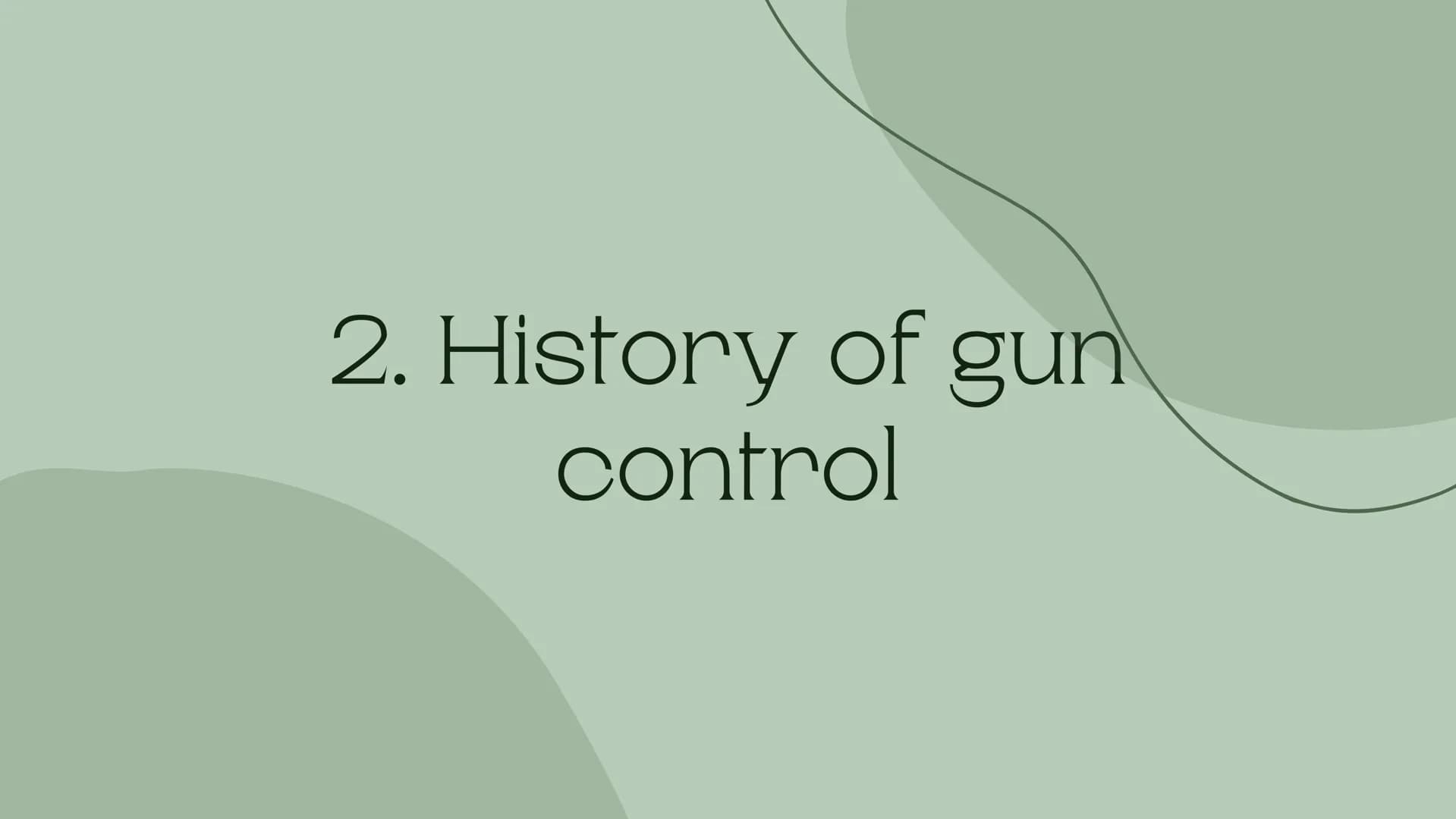 Gun control
in the US by Michelle Wornat
= the regulation of the sale and use of firearms through laws and
policies
Who can buy firearms?
- 