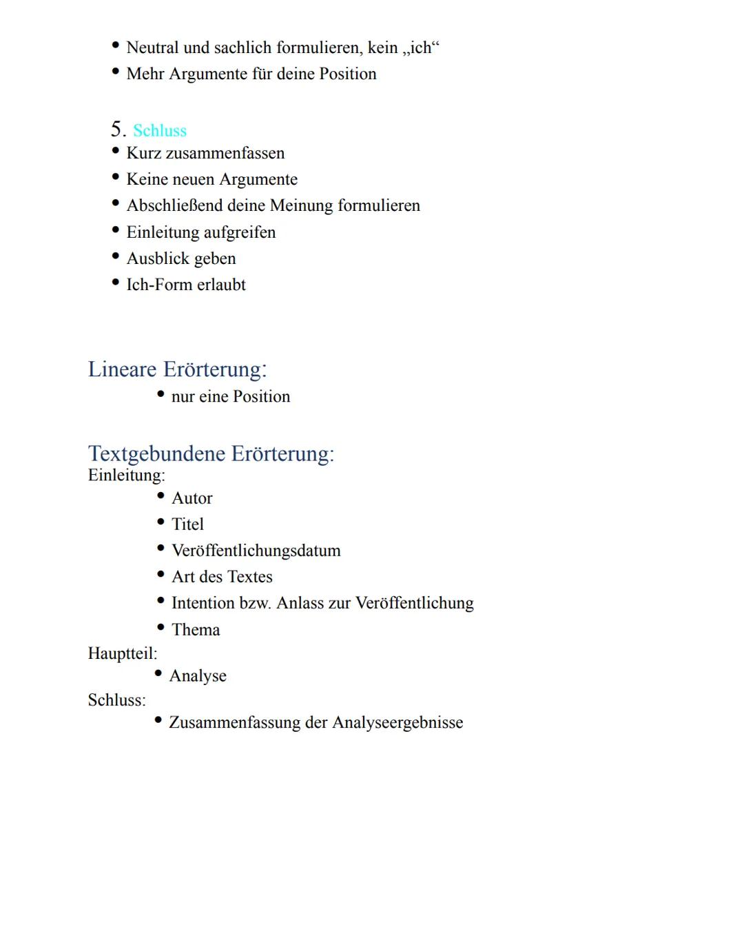 Die Erörterung
Bedeutet: in einem Aufsatz zu einem Thema Stellung zu nehmen.
• Aufsatz
• deine Meinung zu einer Fragestellung äußern
bestimm