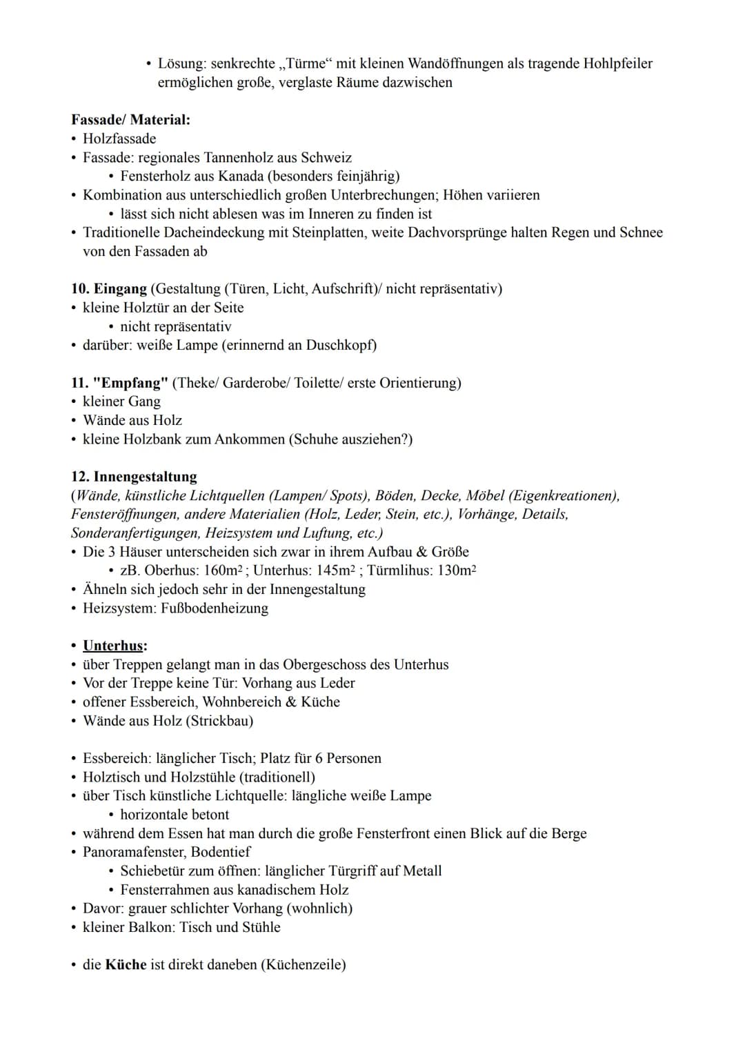 Architektur-Analysebogen: Oberhus, Unterhus und Türmlihus
1. Allgemeine Daten (Wann? Wie lange? (Entwurfsprozess) Wo? Wer?)
• Leiser Ensembl