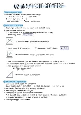 Know  ANALYTISCHE GEOMETRIE ABI ZUSAMMENFASSUNG (Hessen) Teil1 thumbnail