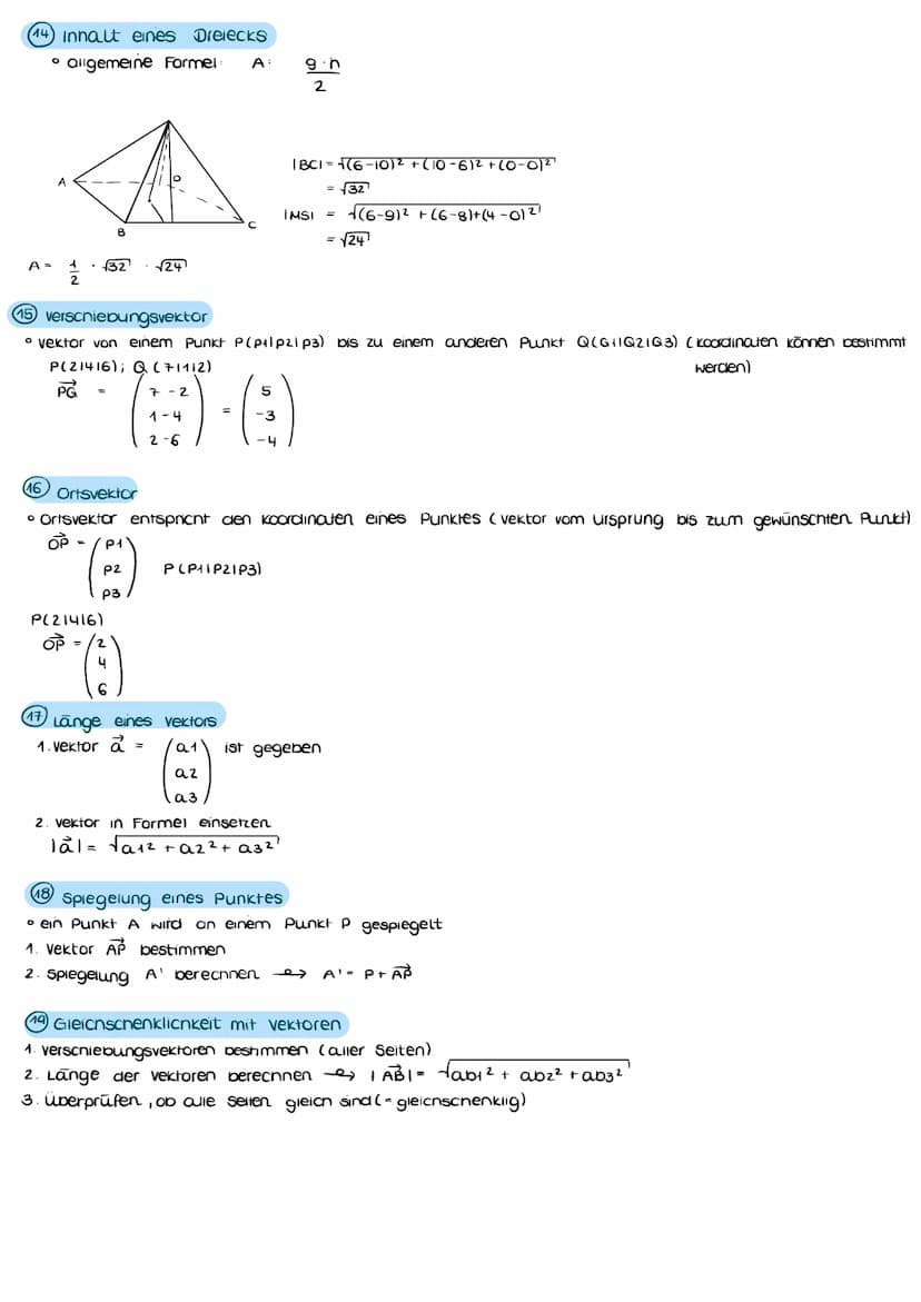 Q2 ANALYTISCHE GEOMETRIE
1 Grundlegende LGS:
• bestehen aus einer Anzani linearer Gleichungen
I 3x + 24 - 2z = 1
II 2x + 34 +
2z = 14
linke 