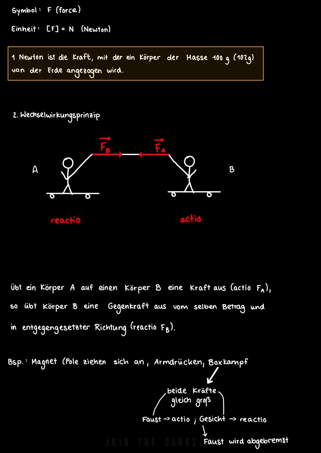 DYNAMIK
Dynamik ist die Lehre von den Kräften
KRAFTBEGRIFF
Die Wirkung der Kraft hängt ab von ihrem Betrag,
ihrer Richtung und ihrem Angriff