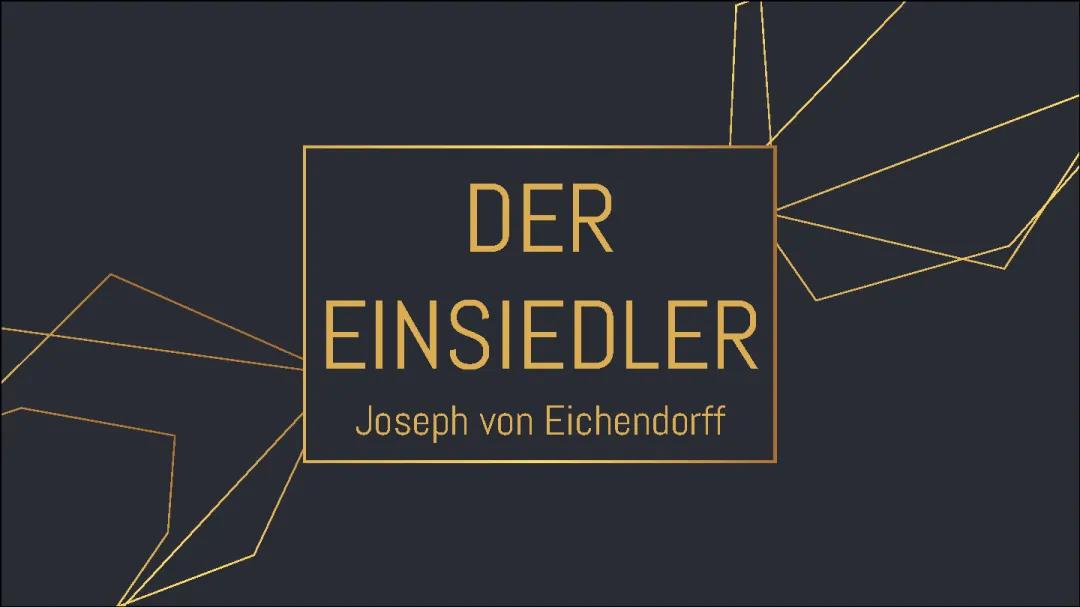 Gedichtsanalyse zu „Der Einsiedler“