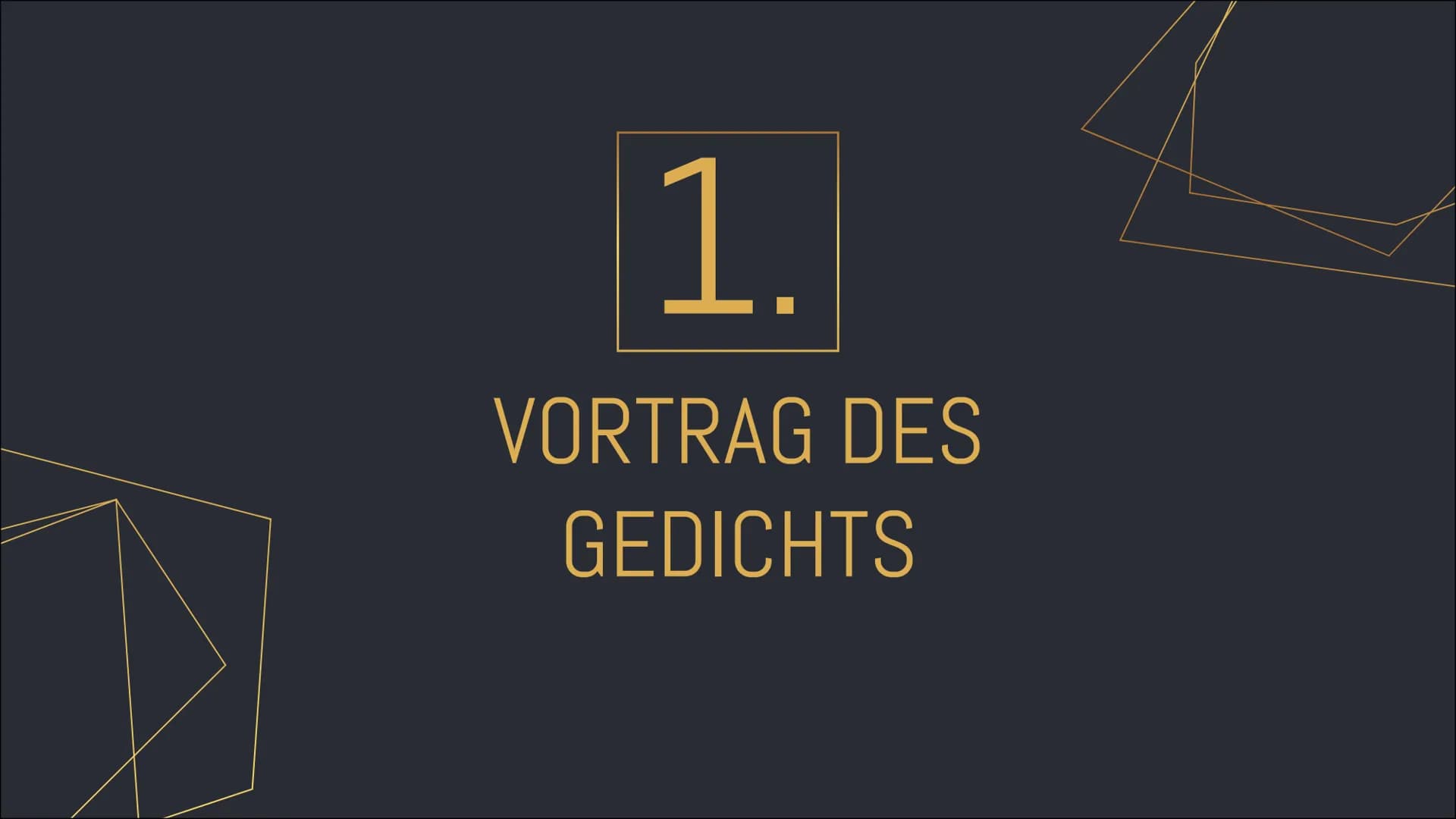 DER
EINSIEDLER
Joseph von Eichendorff INHALTSVERZEICHNIS
1. VORTRAG DES GEDICHTS
2. FORMALE ASPEKTE
3. INHALT
4. FORMANALYSE
5. SPRACHANALYS