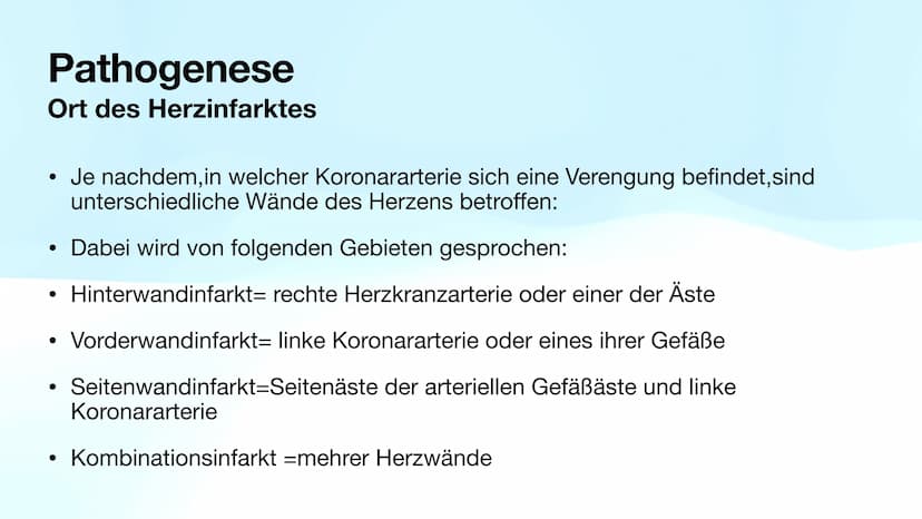 Selin, Lenja
Krankheitsbild
Myokardinfarkt Myokardinfarkt
Inhalt
Definition ,,Myokardinfarkt"
Prävelenz
Ursachen & Risikofaktoren
Pathogenes