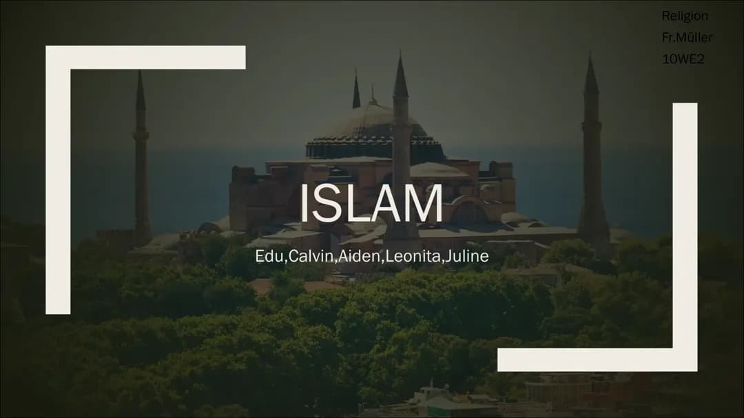 Islam Reli Präsentation 