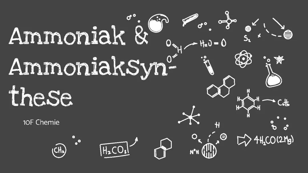 Ammoniak und Ammoniaksynthese