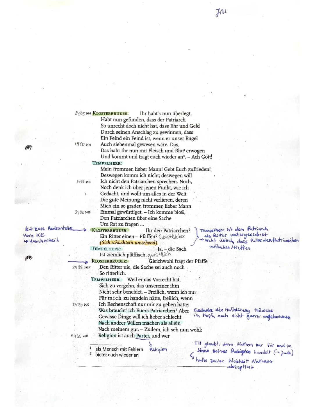 Grundkurs Deutsch 1.
Q1
2. Klausur
08.12.2021.
3.-4. Std.
-Gesamtschule
fill
Thema: Nathan der Weise - Ein Werk der Aufklärung im Spannungsf
