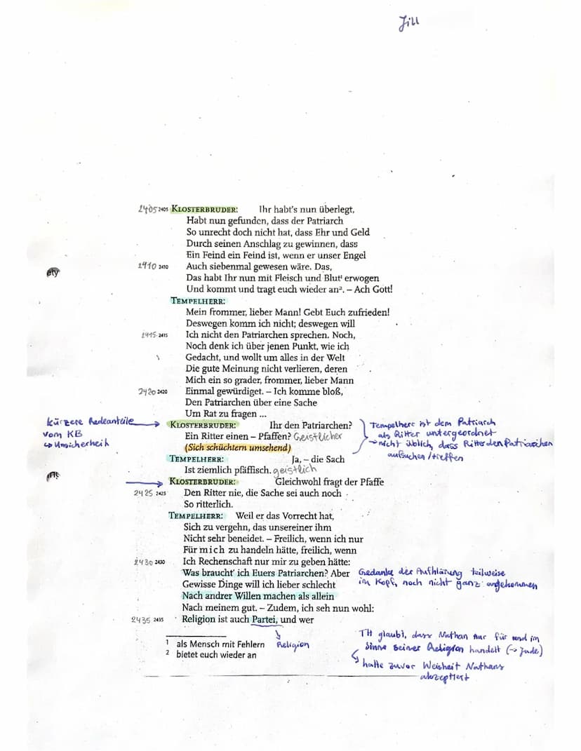 Grundkurs Deutsch 1.
Q1
2. Klausur
08.12.2021.
3.-4. Std.
-Gesamtschule
fill
Thema: Nathan der Weise - Ein Werk der Aufklärung im Spannungsf