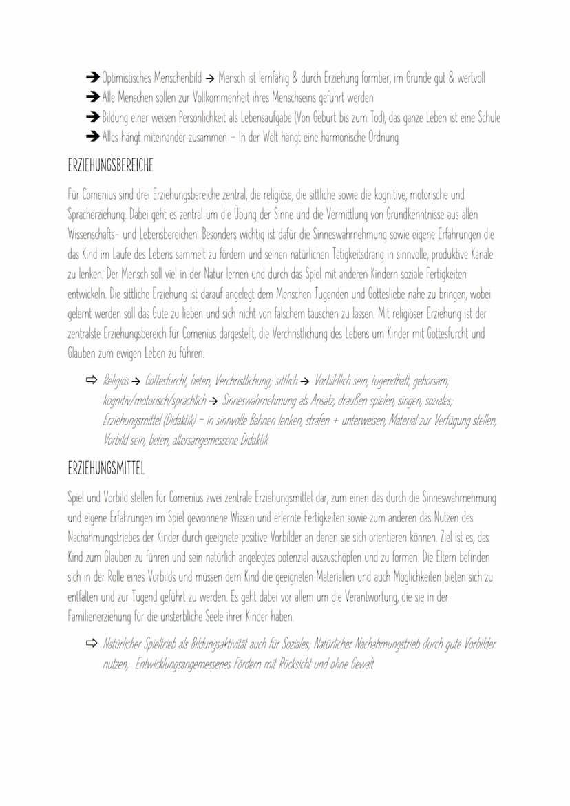 Erziehungssissenschaften Schriftliches Abitur Inhalte
Pädagogische Ansätze = System von Vorstellungen zur Erziehung
Ansätze:
1. Mensch- und 