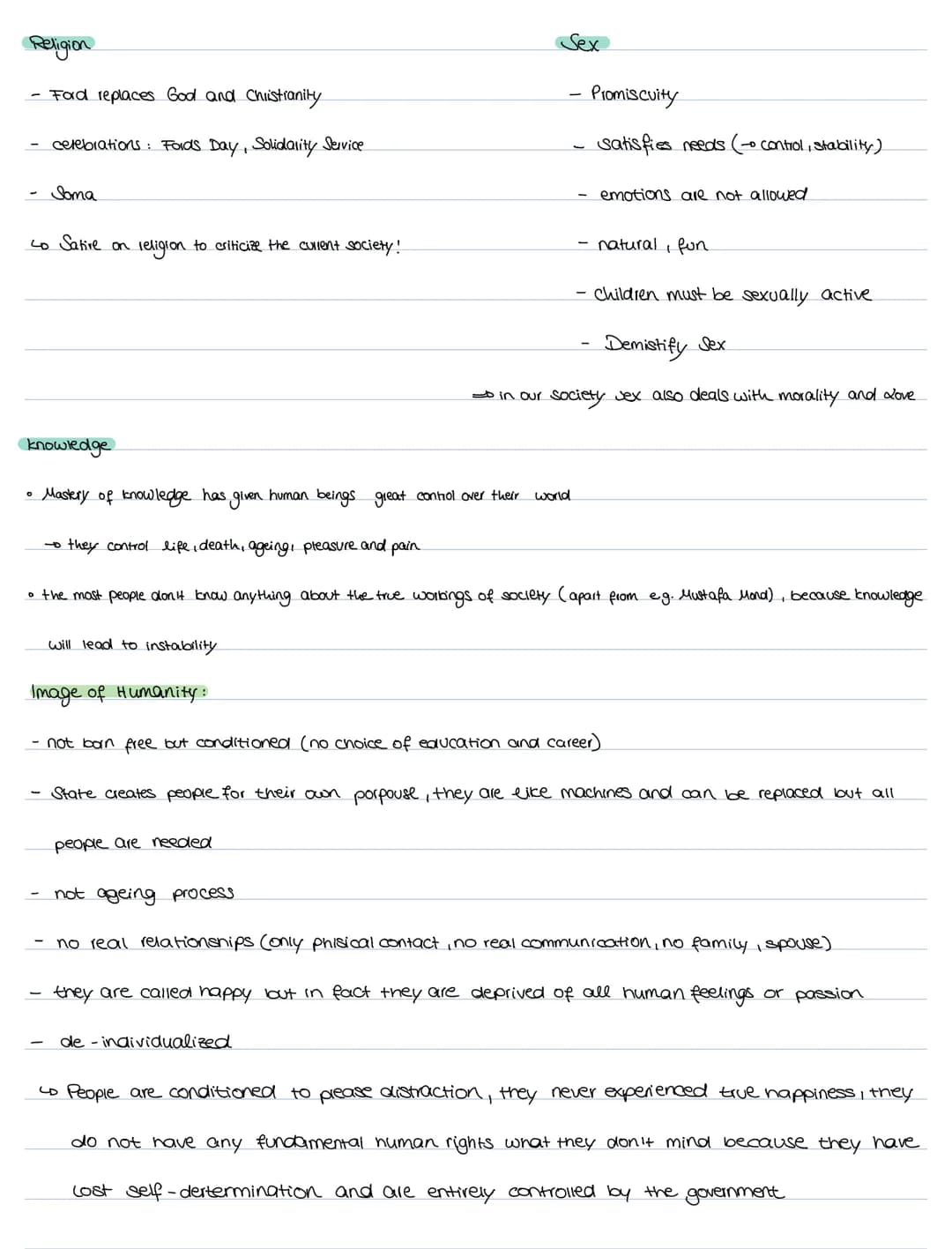 CHARACTERISTICS OF THE NOVEL
Function
Focus
Structure
Language and Style
BRAVE NEW WORLD
tells a fictional story which transports the reader