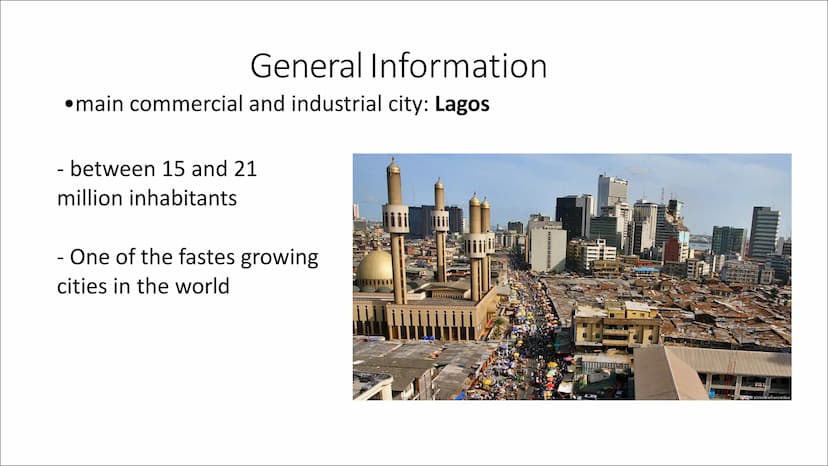 Nigerial Table of Content
• General Information
History
Colonialism
Problems:
► Disparities
Social Problems
➤ Oil
➤ Religion/ multiculturali